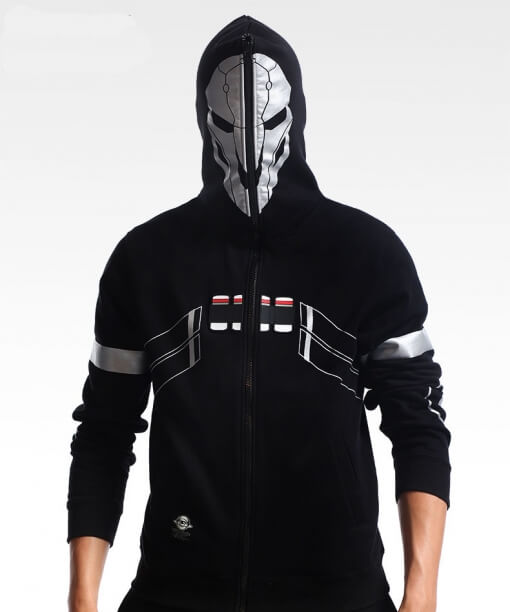 पुरुषों के लड़के के लिए गुणवत्ता Overwatdh काटना Cospaly हूडि पूर्ण जिपर Sweatshirt