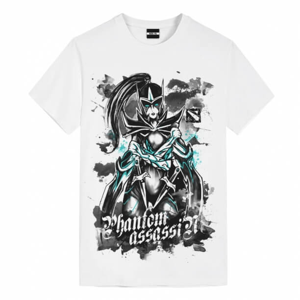DOTA 2 Ink Phantom Assassin Camisetas Camisetas geniales para niños