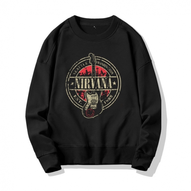 <p>Personalizado Tops Music Nirvana Hoodies</p>
