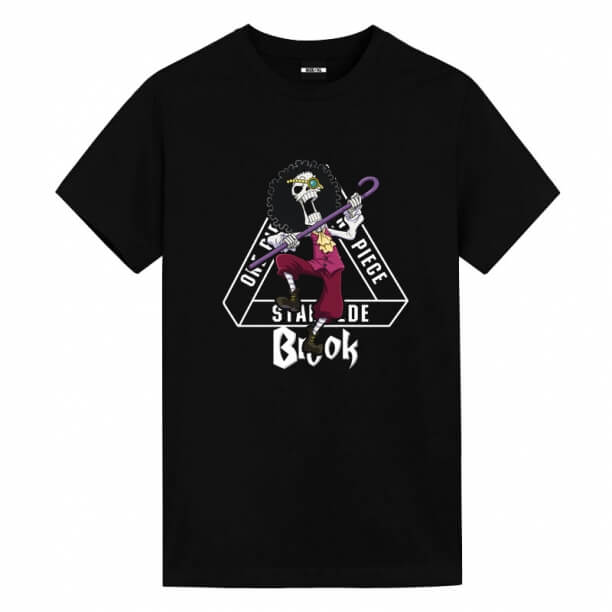 Brook T-Shirt een stuk Anime Tees