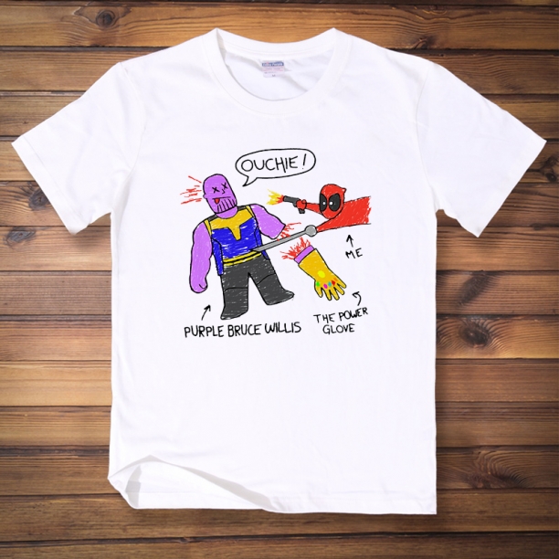 <p>Thanos Tee Cotton T-Shirts</p>
