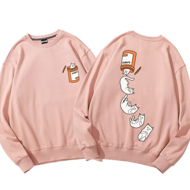 Lovely Black Cat Sweatshirt