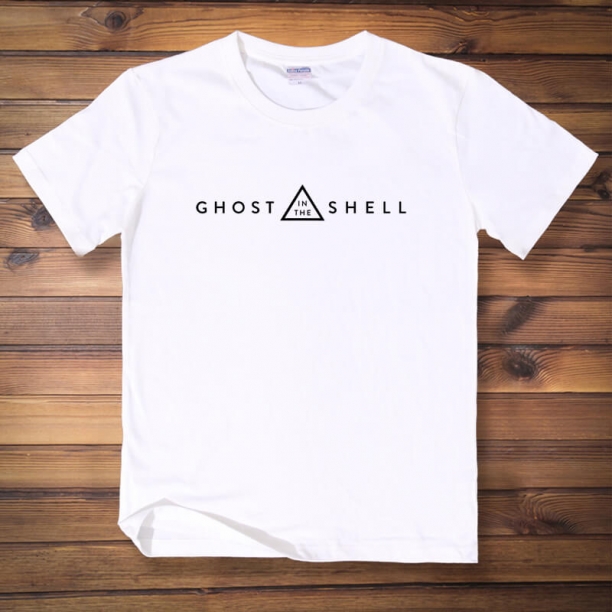 <p>Spøgelse i Shell Tees Kvalitet T-shirt</p>
