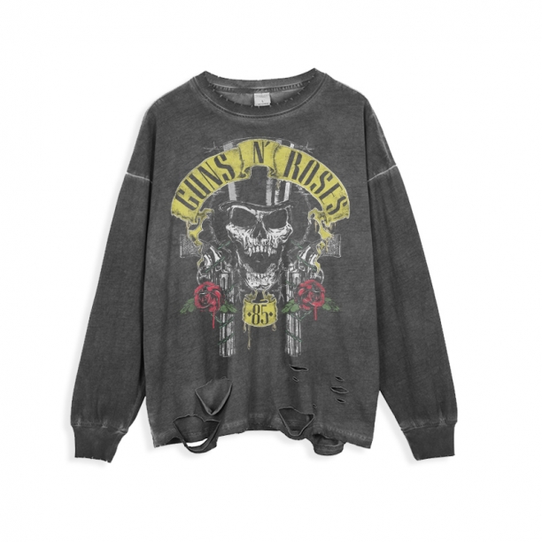 <p>Guns N' Roses Tee Rock and Roll Rippade Retro Style T-Shirts</p>
