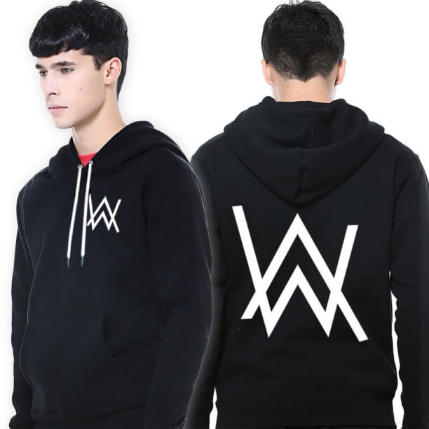 Alan Walker vervaagde trui hoodie voor mannen