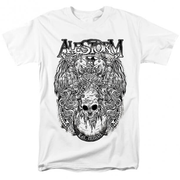 Alestorm Gerçek İskoç Korsan Metal T-Shirt İngiltere Metal Kaya Gömlek