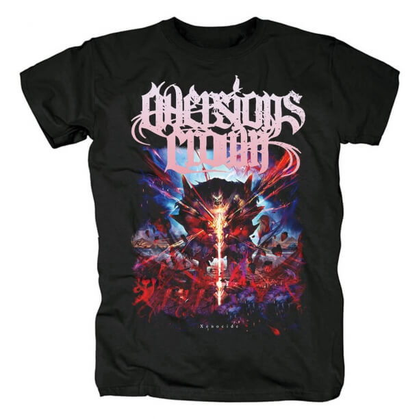 Aversions Taç Xenocide Tişörtlerin Metal Tişört