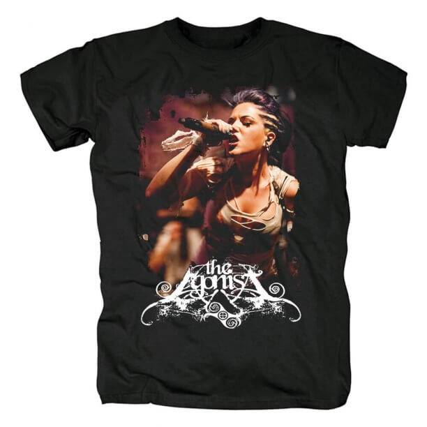 Camiseta de tejido mixto Awesome The Agonist Band Tees Canada