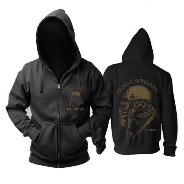 Başar Siyah Sabbath Kapşonlu Tişörtü İngiltere Metal Müzik Hoodie