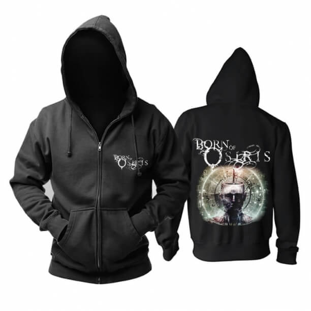 Impressionante Nascido De Osiris Moletons Com Capuz Conosco Metal Música Moletom Com Capuz