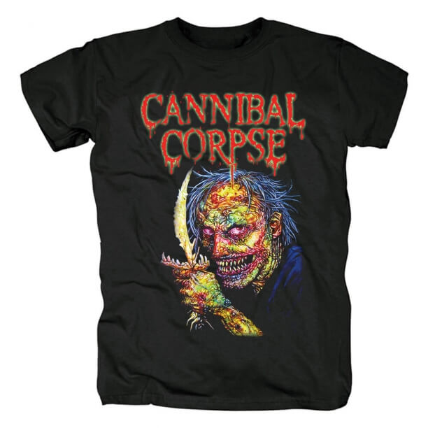 Ehrfürchtiges Kannibalen-Leichen-T-Shirt Metallpunkrock-Hemden