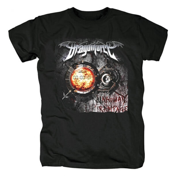 Úžasné tričko Dragonforce Inhuman Rampage Tee Shirt