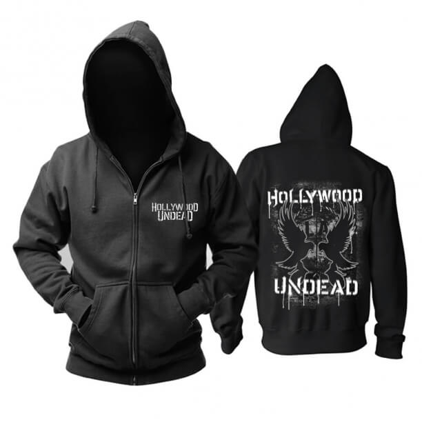 Impresionante Hollywood Undead Hoodie Metal Rock Sudaderas