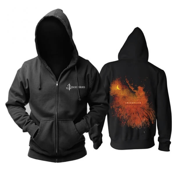 Mahtava Insomnium Hoody Finland -metalli Rock Band -huppari