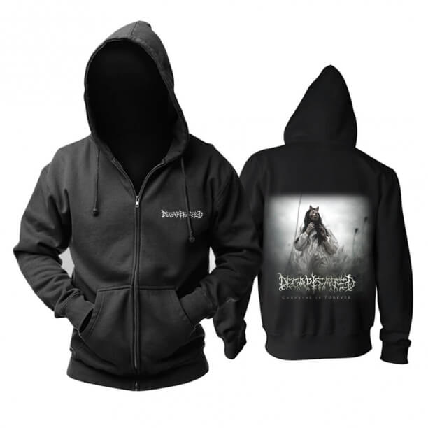 Impresionante sudadera con capucha decapitada Polonia Metal Music Band sudadera