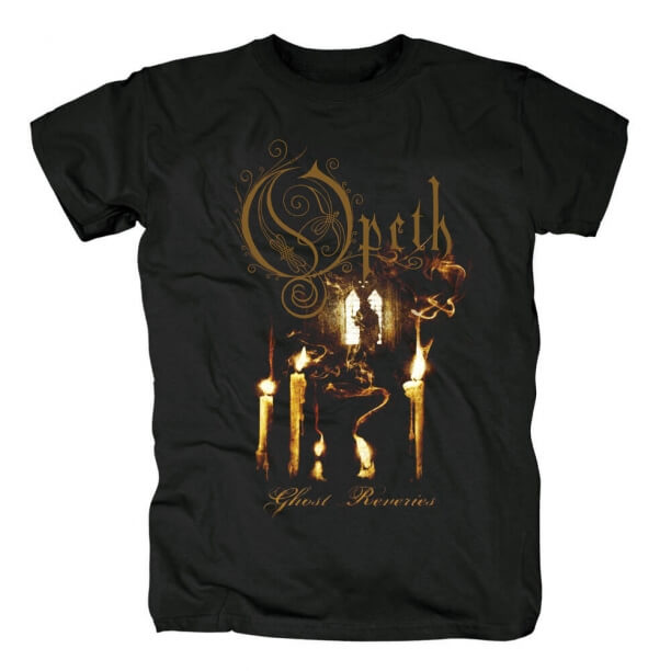 멋진 스웨덴 Opeth 고스트는 티셔츠 금속 그래픽 티를 reveries