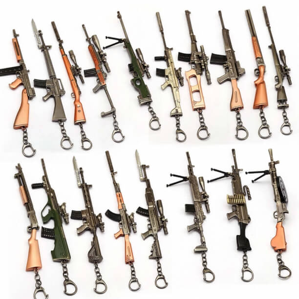 Battlegrounds Weapon Gun Model 17cm Schlüsselanhänger