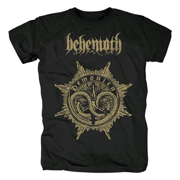 Behemoth Band Demonica Tees Zwart metalen T-shirt