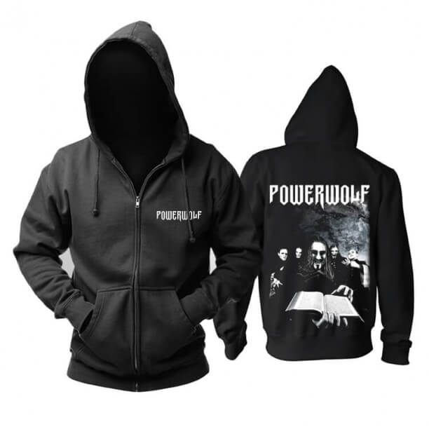 Cele mai bune tricouri cu glugă Powerwolf din Germania, cu glugă cu muzică din metal