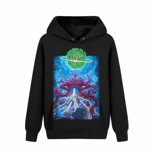 Nejlepší prsteny Saturn Black Hole Hoodie Metal Music Mikiny