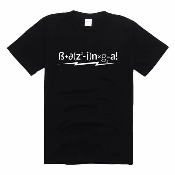 Big Bang lý thuyết Sheldon công thức T áo sơ mi