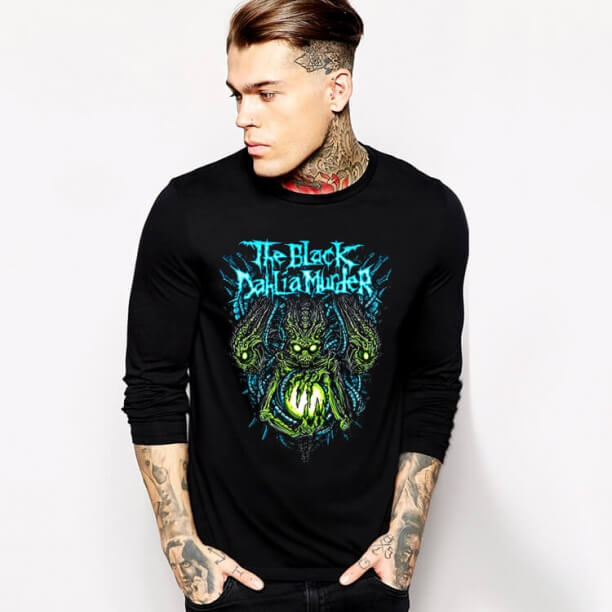 Đen Dahlia Murder dài tay áo T-Shirt 