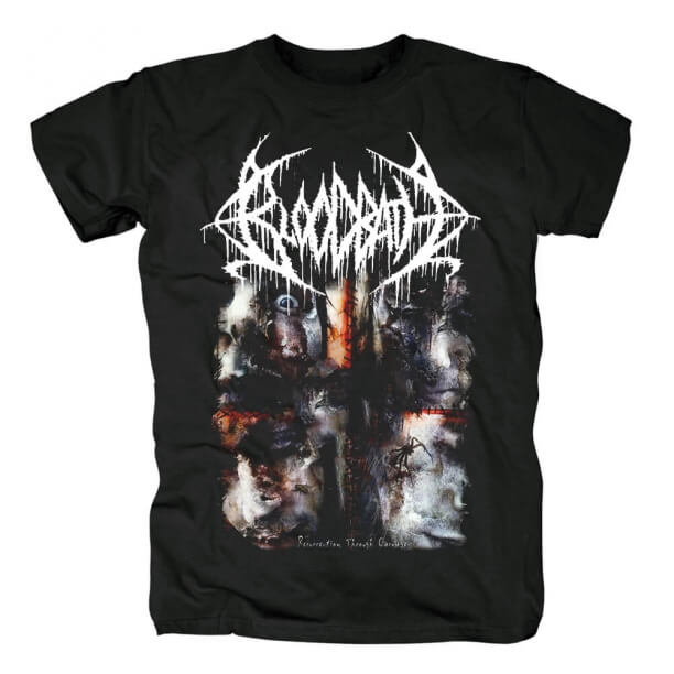 Krvné kúpele cez tričko Carnage Tees
