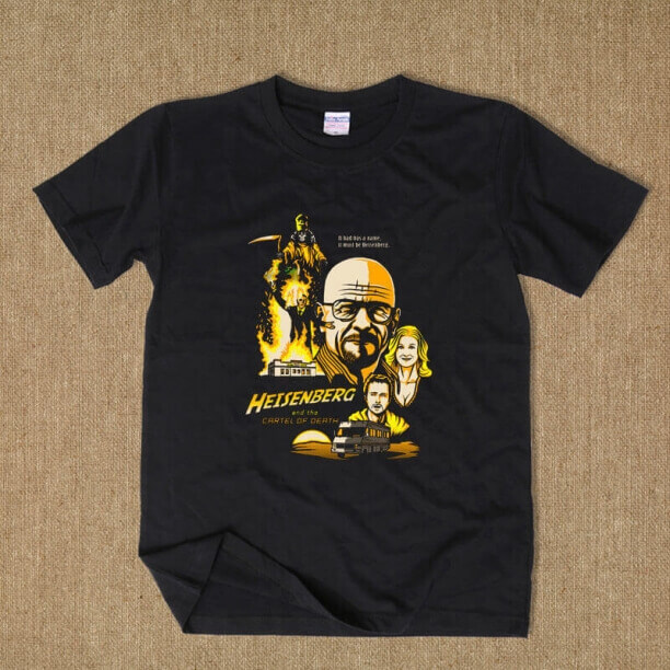 Breaking Bad Characters T-shirt for Men