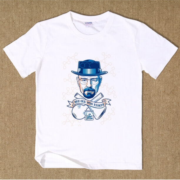 Breaking Bad Heisenberg Tshirt Black XXL Cotton Tee