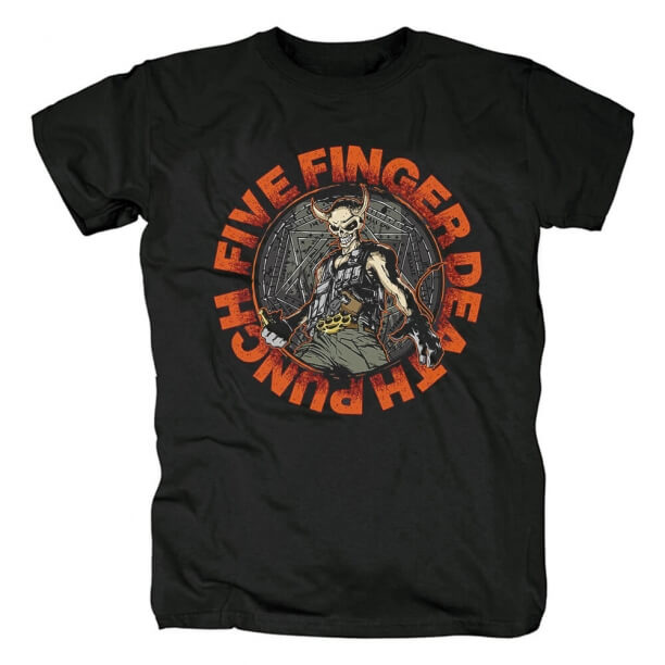 Kalifornia Hard Rock Band Tees Tri Finger Death Punch T-Shirt