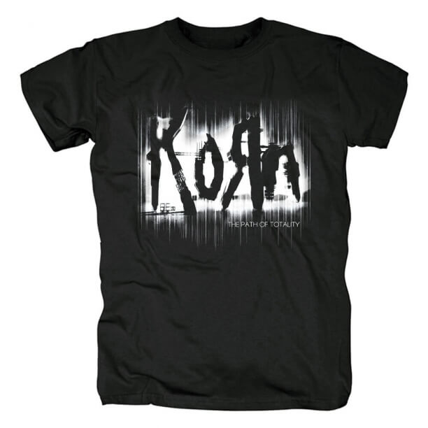 T-Shirt Korn in metallo Rock Band Tees Awesome