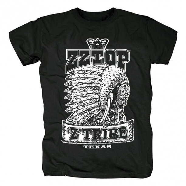Klassisches Zz Top Z-Stamm-T-Shirt Rock Band Shirts