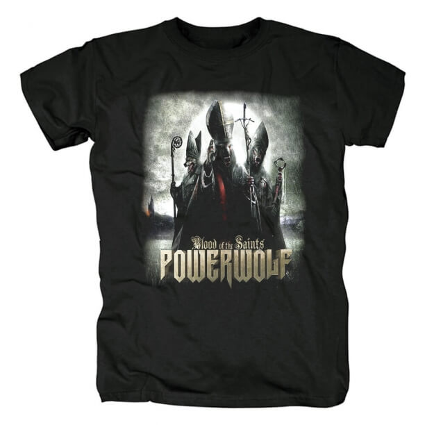Tricou Cool Germany Powerwolf Cămașe din metal negru