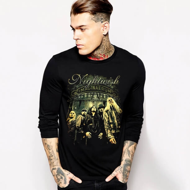 Cool Nightwish Heavy Metal T-shirt cu maneca lunga