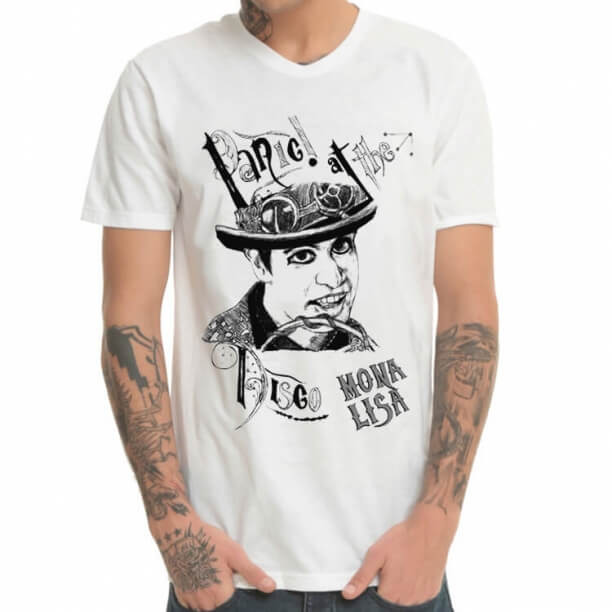 Cool Panic At The Disco Rock Tee