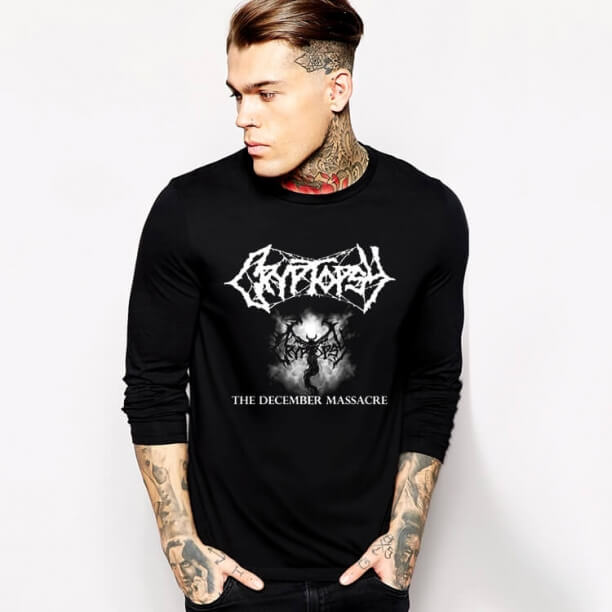 Cryptopsy tričko s dlhým rukávom 