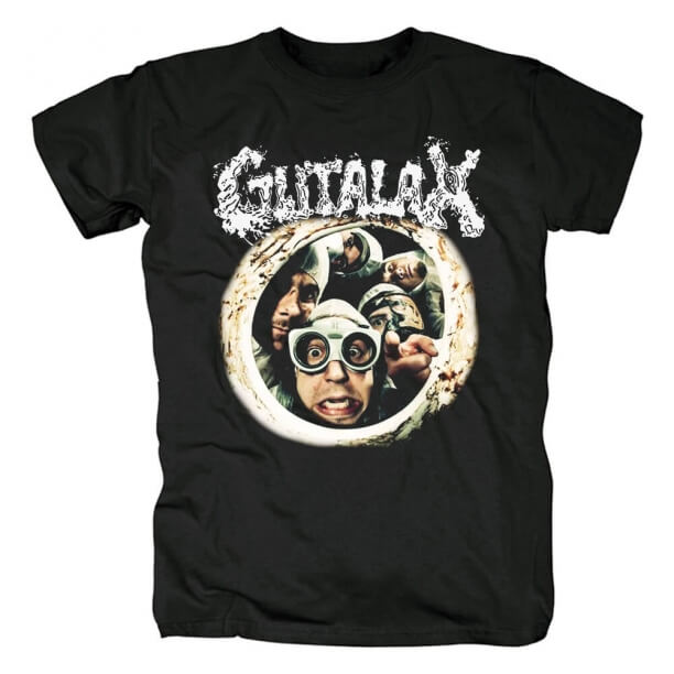 Tschechische Republik Hard Rock Metal Band Tees Gutalax T-Shirt