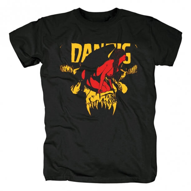 Camiseta Danzig Us Metal Black Punk Tshirts