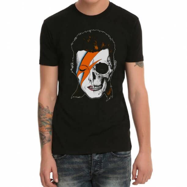 Дэвид Боуи Band Rock Tshirt Black Heavy Metal 