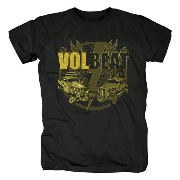 デンマークカントリーミュージックロックグラフィックティーズBest Volbeat Band Tシャツ