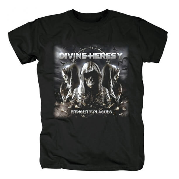 İlahi Heresy T-Shirt Metal Punk Rock Tişörtleri