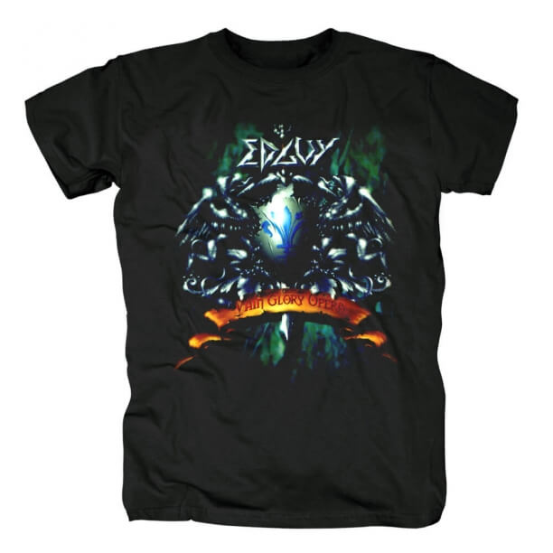 Edguy Vain 영광 오페라 티셔츠 메탈 락 밴드 그래픽 티