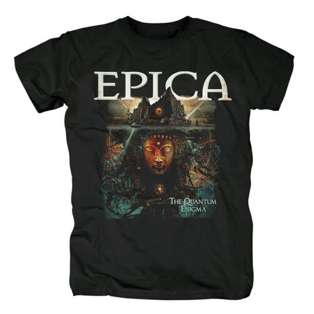 Epica The Quantum Enigma T-Shirtオランダメタルシャツ