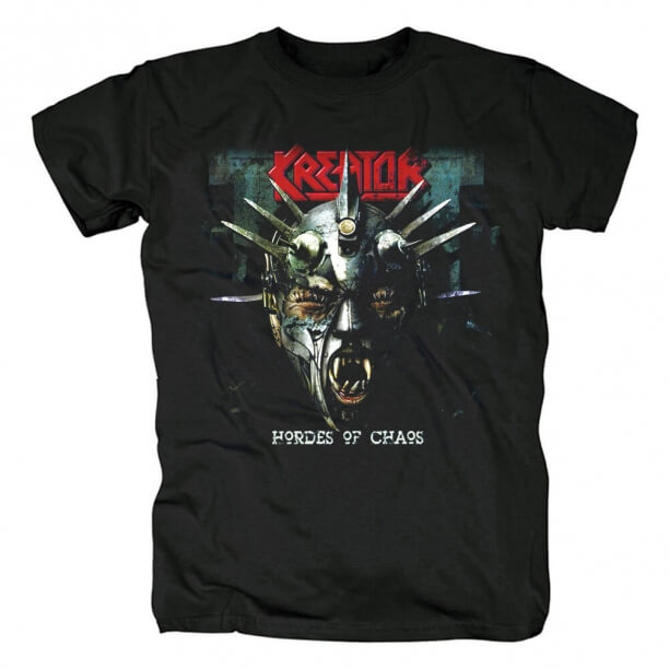 ドイツKreator Tシャツハードロックグラフィックティー