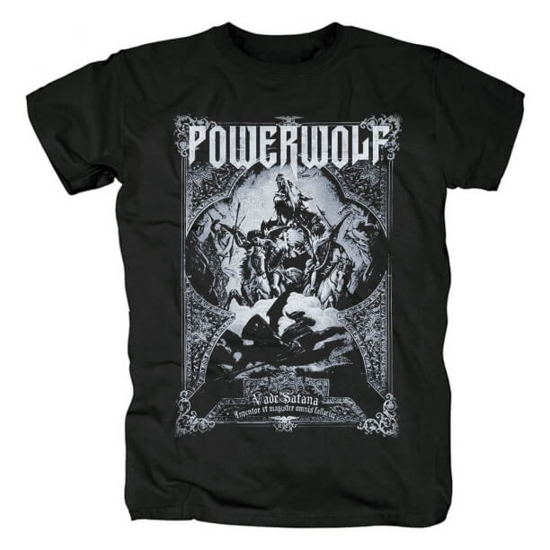 Duitsland Powerwolf T-shirt Metal Rock Graphic Tees