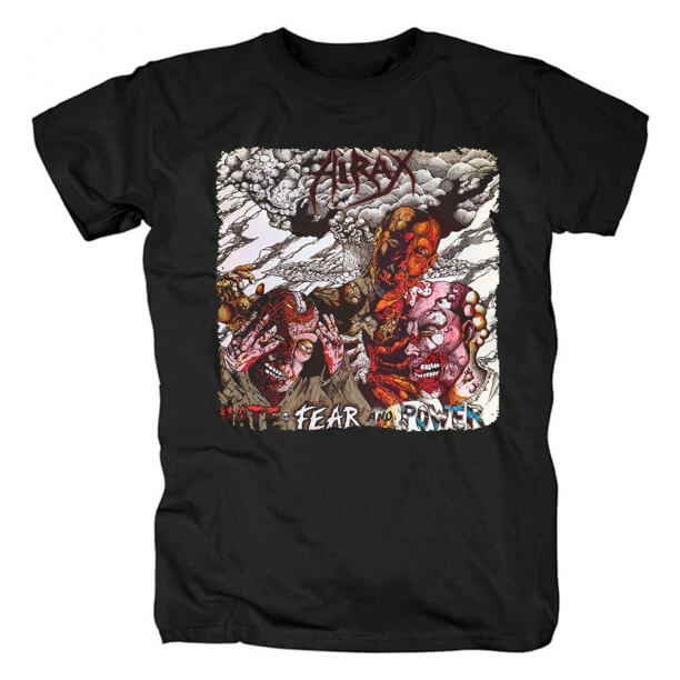 Hirax Hate Fear and Power T-paidat metalli-paita