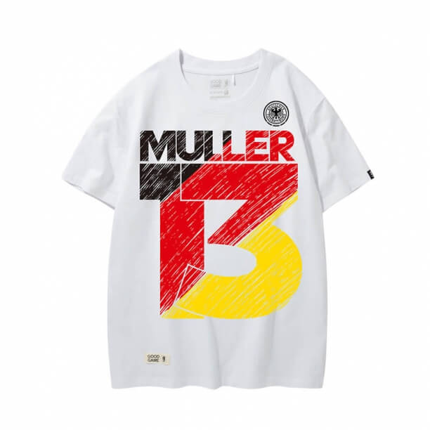 Edisi Terbatas Thomas Muller 13 T-shirt