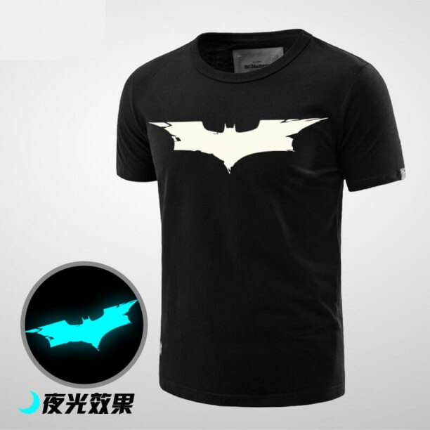 Světelný Batman Logo tričko pro muže ženy