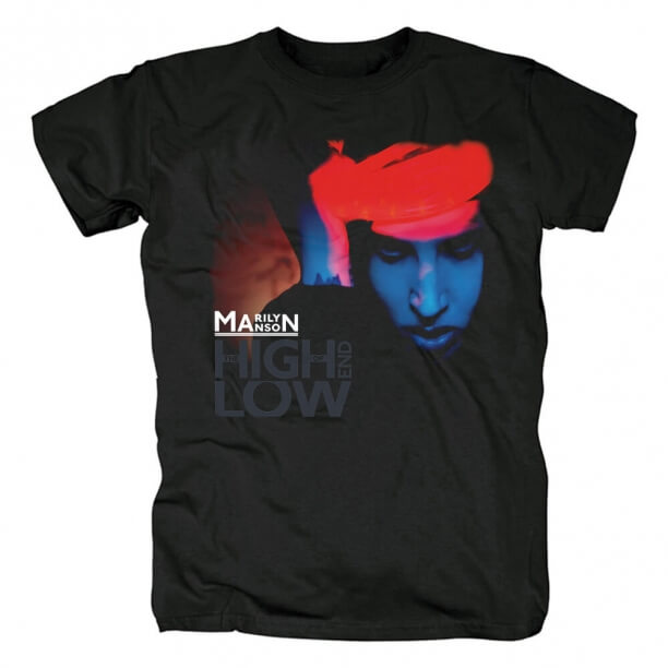 Marilyn Manson T-shirt met metalen shirts