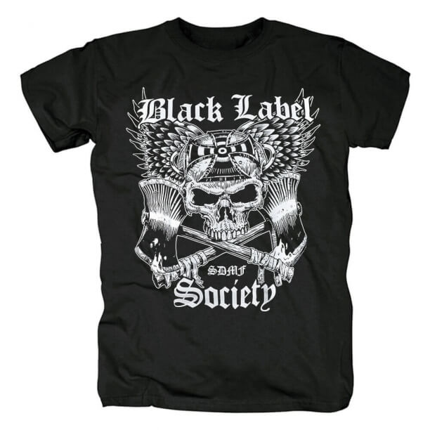 Tričko Metal Punk Rock Graphic Tees, Black Label Society